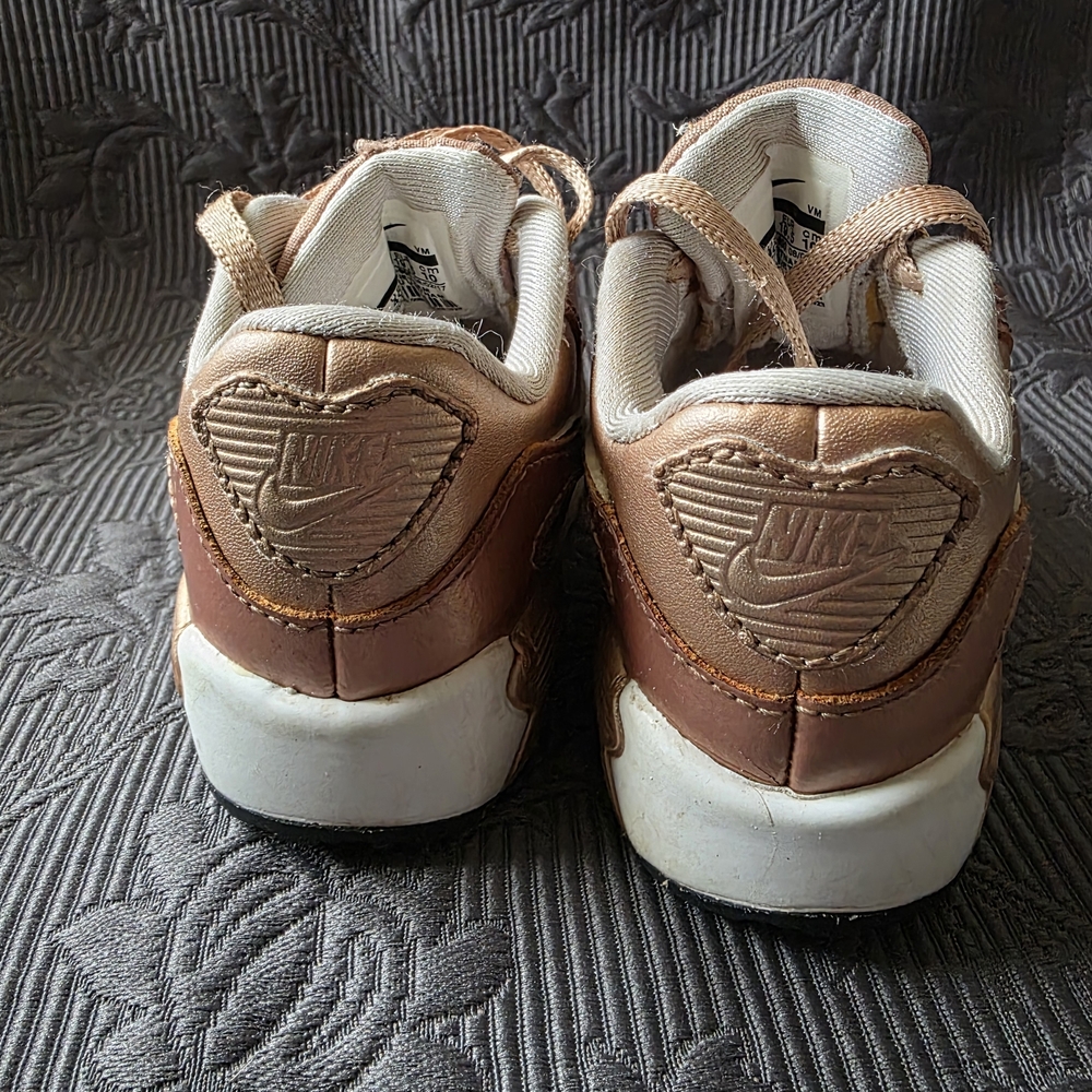 Nike Rose Gold Air Max Sneakers - Picture 4 of 5